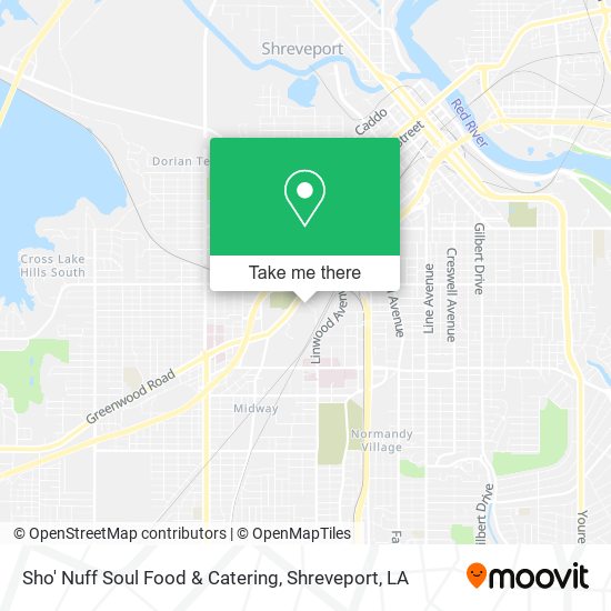 Sho' Nuff Soul Food & Catering map