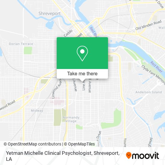 Yetman Michelle Clinical Psychologist map
