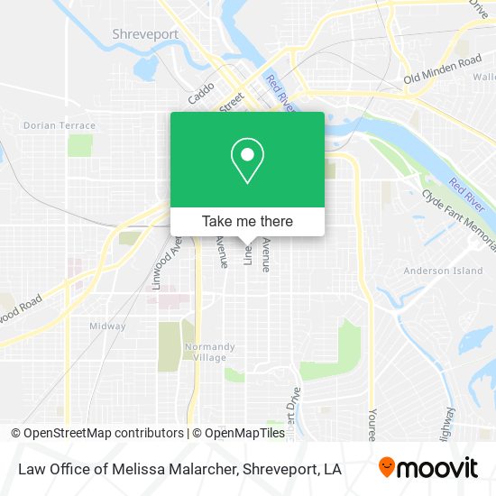 Law Office of Melissa Malarcher map