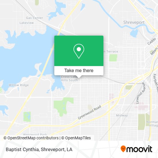 Baptist Cynthia map