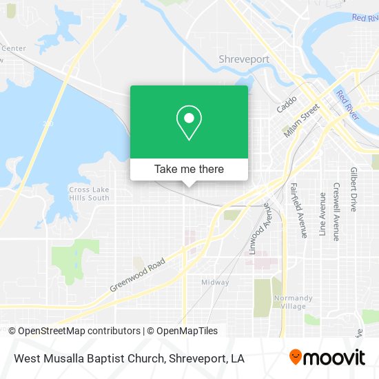 West Musalla Baptist Church map
