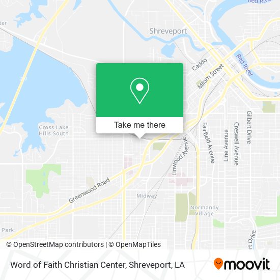 Word of Faith Christian Center map