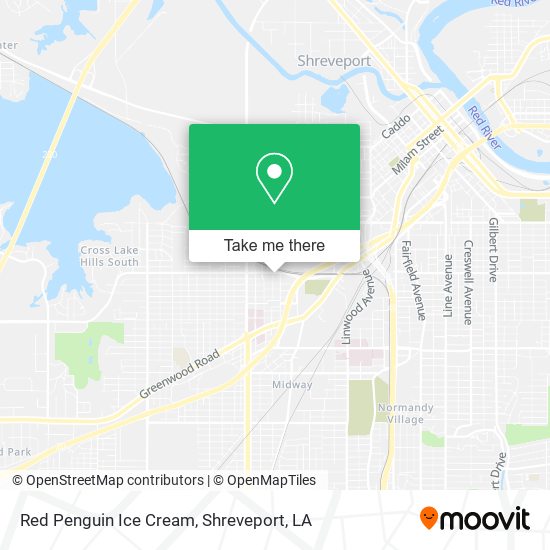 Mapa de Red Penguin Ice Cream