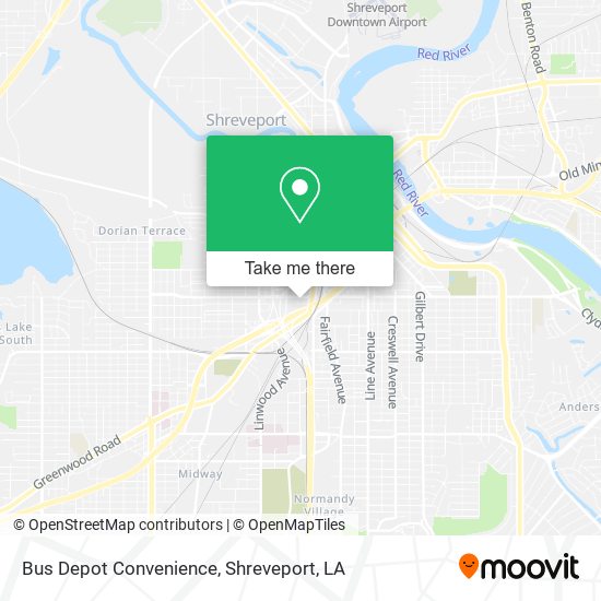 Bus Depot Convenience map