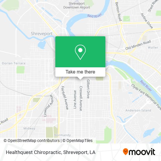 Mapa de Healthquest Chiropractic