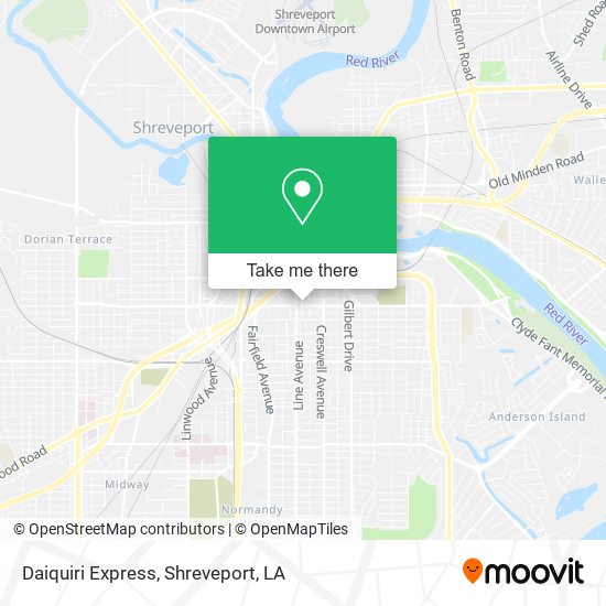 Mapa de Daiquiri Express