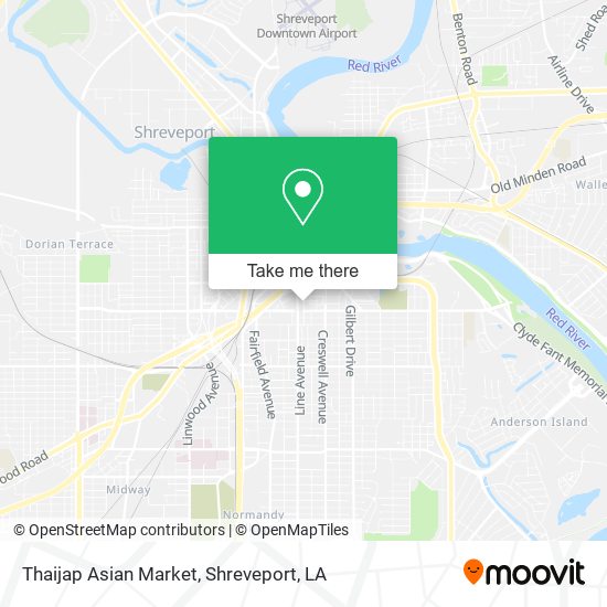 Thaijap Asian Market map