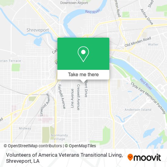 Volunteers of America Veterans Transitional Living map