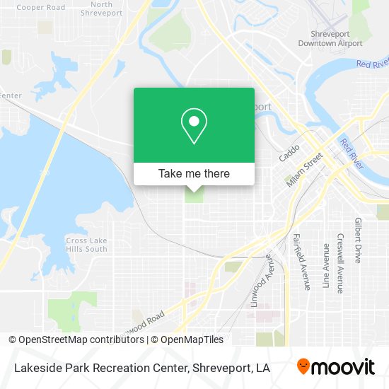 Lakeside Park Recreation Center map