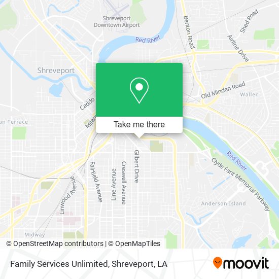 Family Services Unlimited map