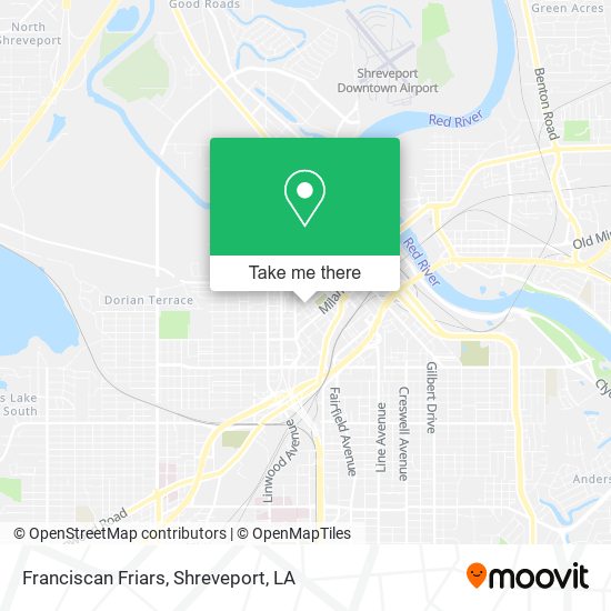 Mapa de Franciscan Friars