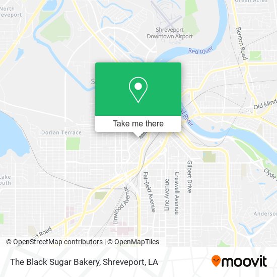 The Black Sugar Bakery map