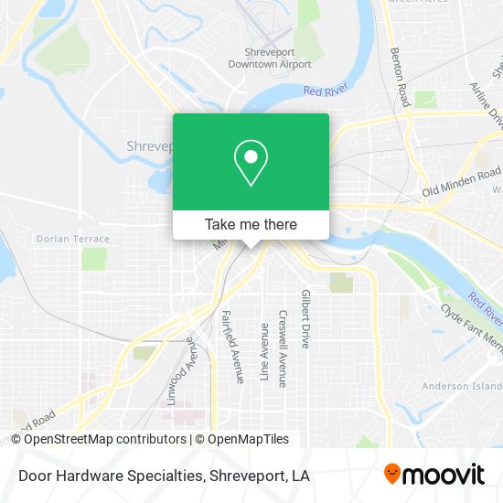 Door Hardware Specialties map