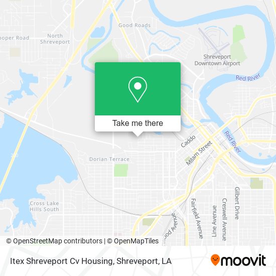 Itex Shreveport Cv Housing map