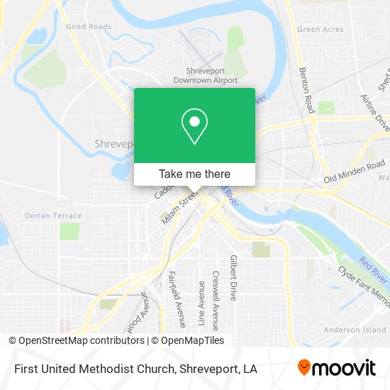 Mapa de First United Methodist Church