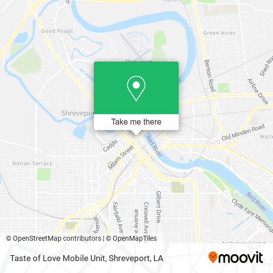 Mapa de Taste of Love Mobile Unit