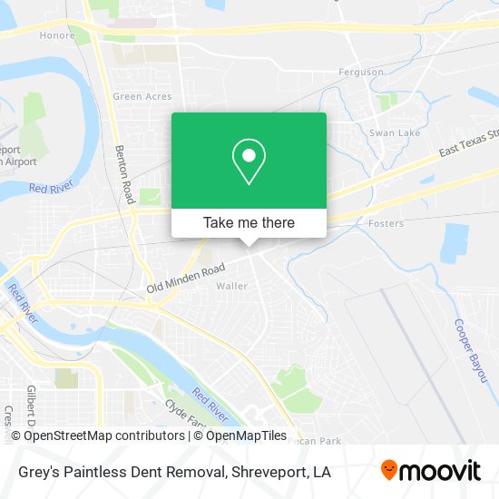 Grey's Paintless Dent Removal map