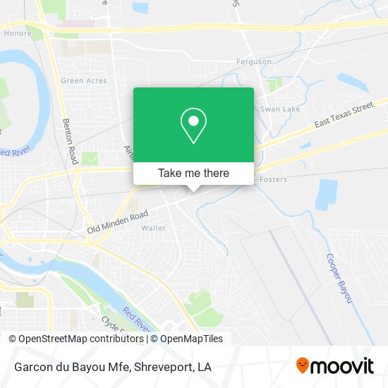 Mapa de Garcon du Bayou Mfe