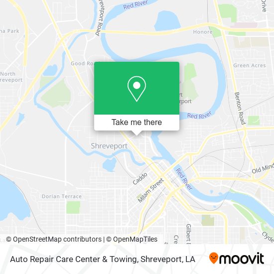 Mapa de Auto Repair Care Center & Towing