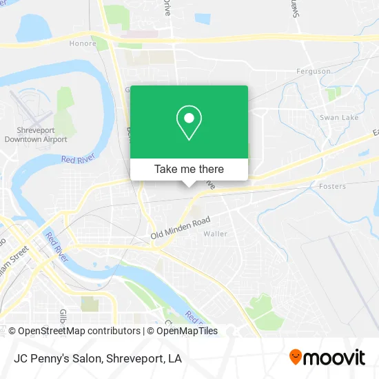 JC Penny's Salon map
