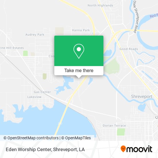 Mapa de Eden Worship Center