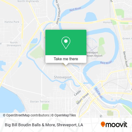 Big Bill Boudin Balls & More map