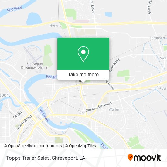 Topps Trailer Sales map