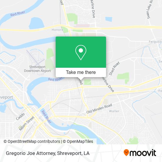 Mapa de Gregorio Joe Attorney