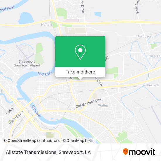 Allstate Transmissions map