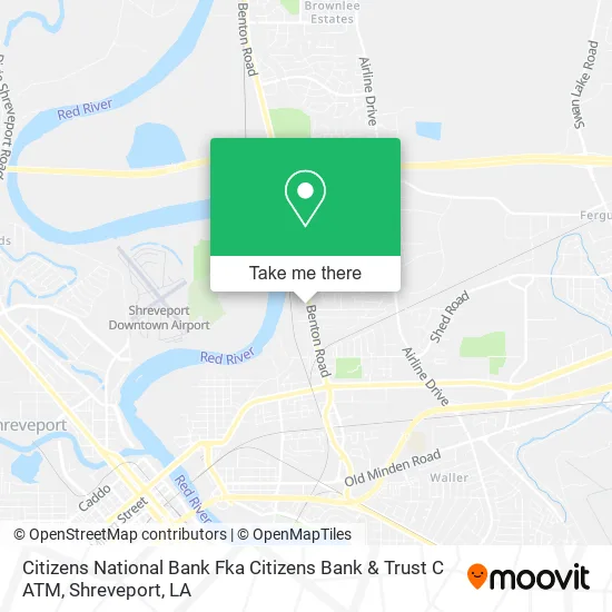 Citizens National Bank Fka Citizens Bank & Trust C ATM map