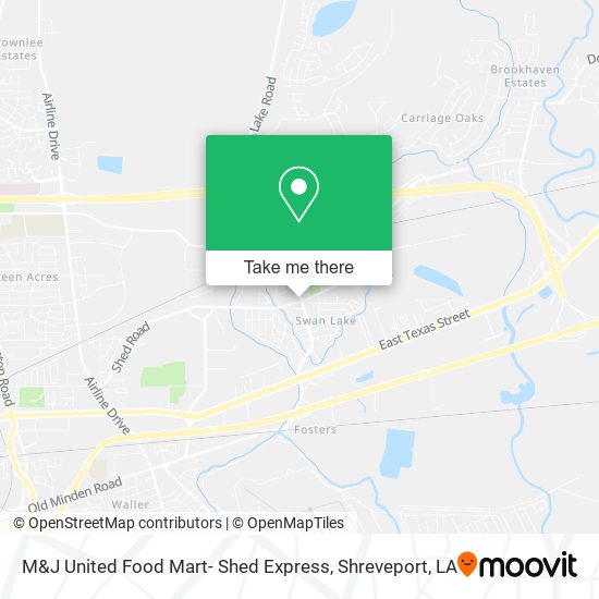 M&J United Food Mart- Shed Express map