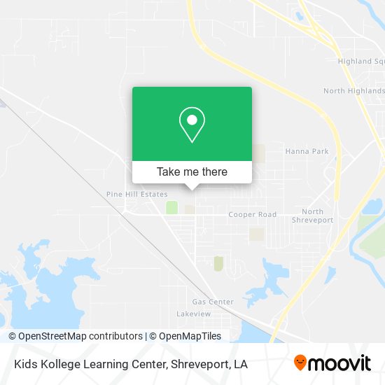 Kids Kollege Learning Center map