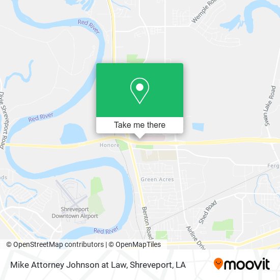 Mike Attorney Johnson at Law map