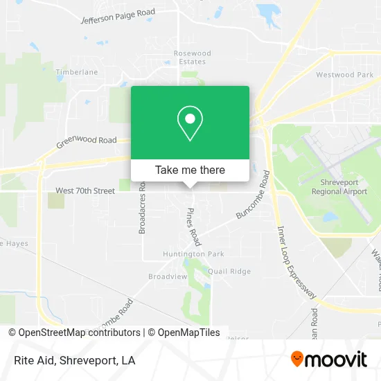 Rite Aid map