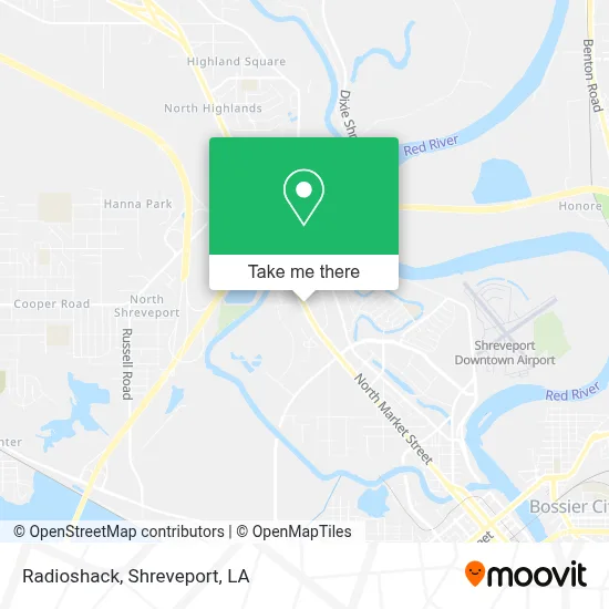 Radioshack map