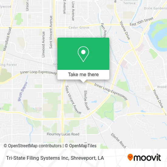 Tri-State Filing Systems Inc map