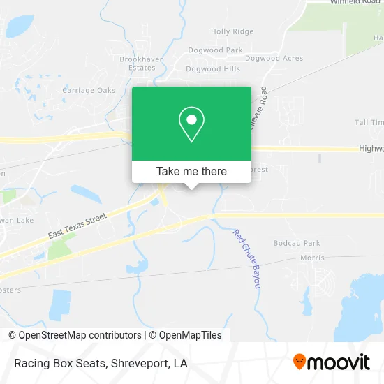 Racing Box Seats map