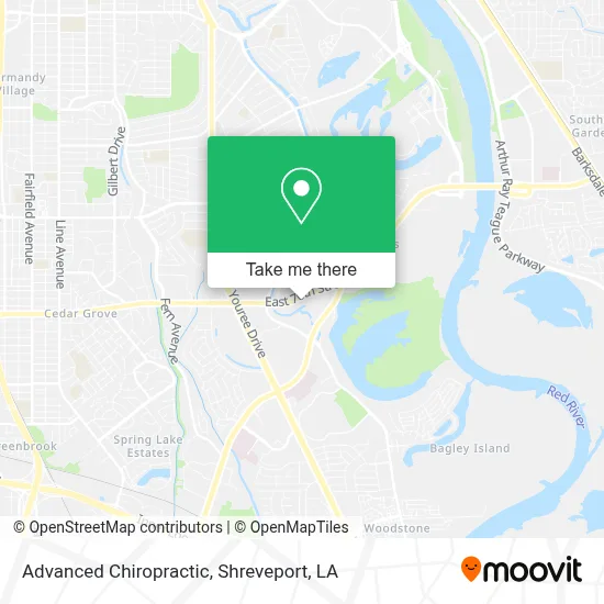 Advanced Chiropractic map