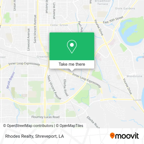 Rhodes Realty map