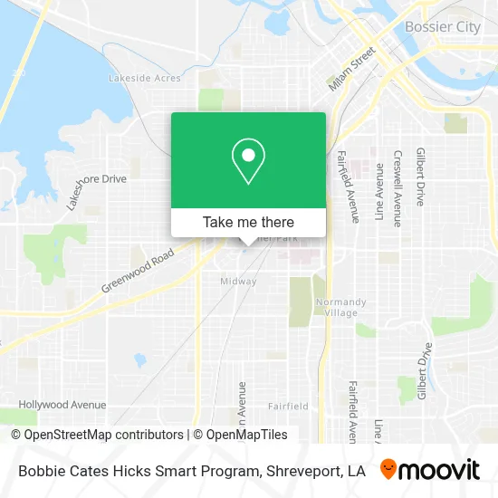 Bobbie Cates Hicks Smart Program map