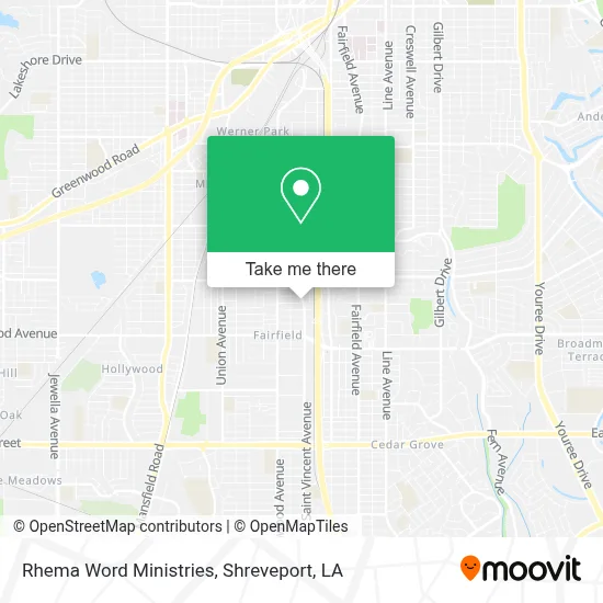 Rhema Word Ministries map