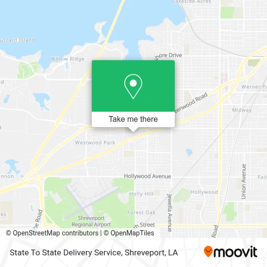 State To State Delivery Service map