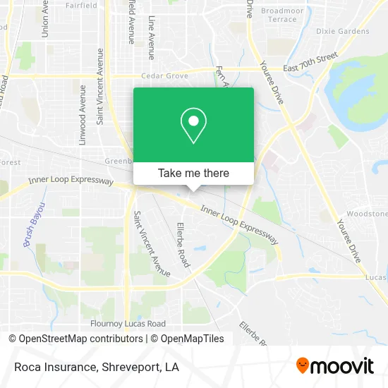 Roca Insurance map