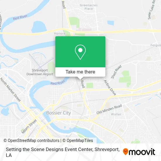 Setting the Scene Designs Event Center map