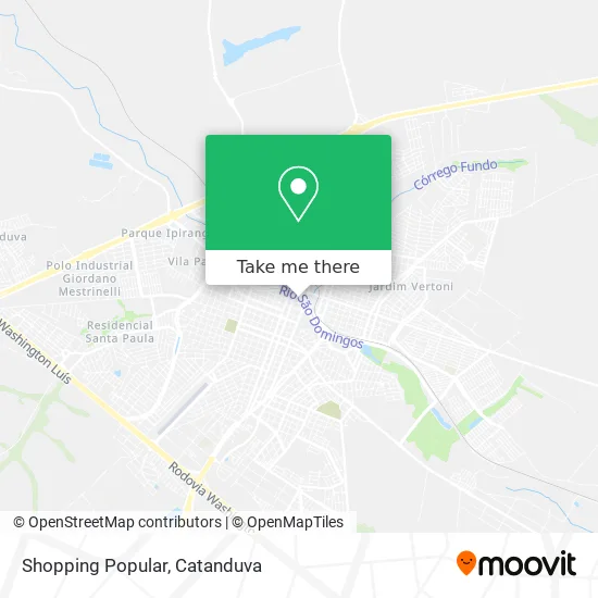 Shopping Popular map