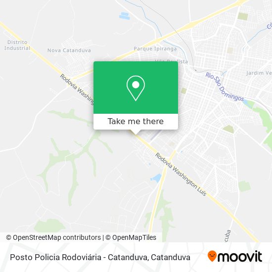 Posto Policia Rodoviária - Catanduva map