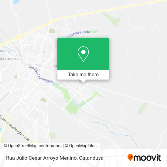 Rua Julio Cesar Arroyo Menino map