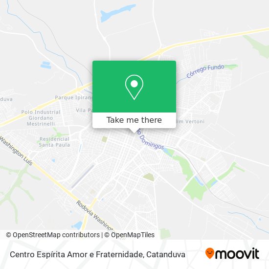 Centro Espírita Amor e Fraternidade map