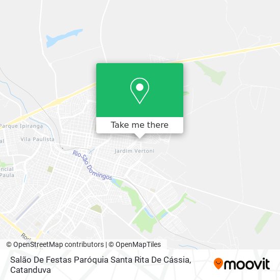Salão De Festas Paróquia Santa Rita De Cássia map