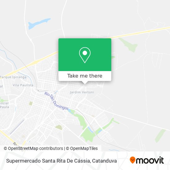 Supermercado Santa Rita De Cássia map